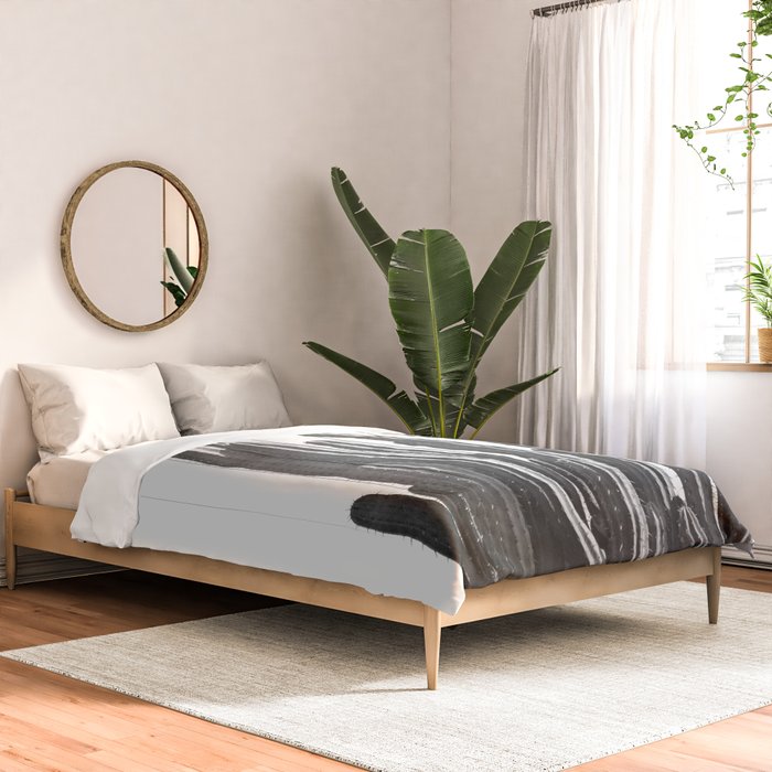 Black and White Cactus Comforter Gallery Image 2