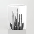 Black and White Cactus Coffee Mug Gallery Image 4