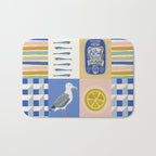Seaside poster Bath Mat Gallery Image 1