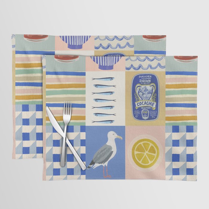 Seaside poster Placemat Gallery Image 1