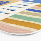 Seaside poster Bath Mat Gallery Image 3