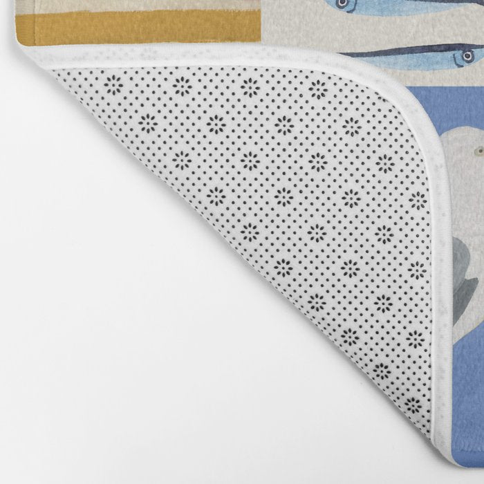 Seaside poster Bath Mat Gallery Image 2