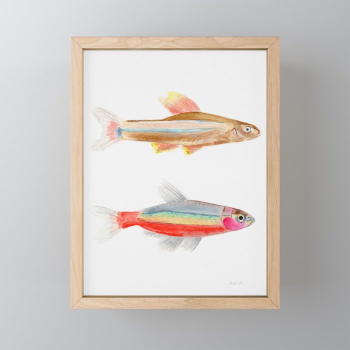 Colorful Fish Mini Art Print Gallery Image 1