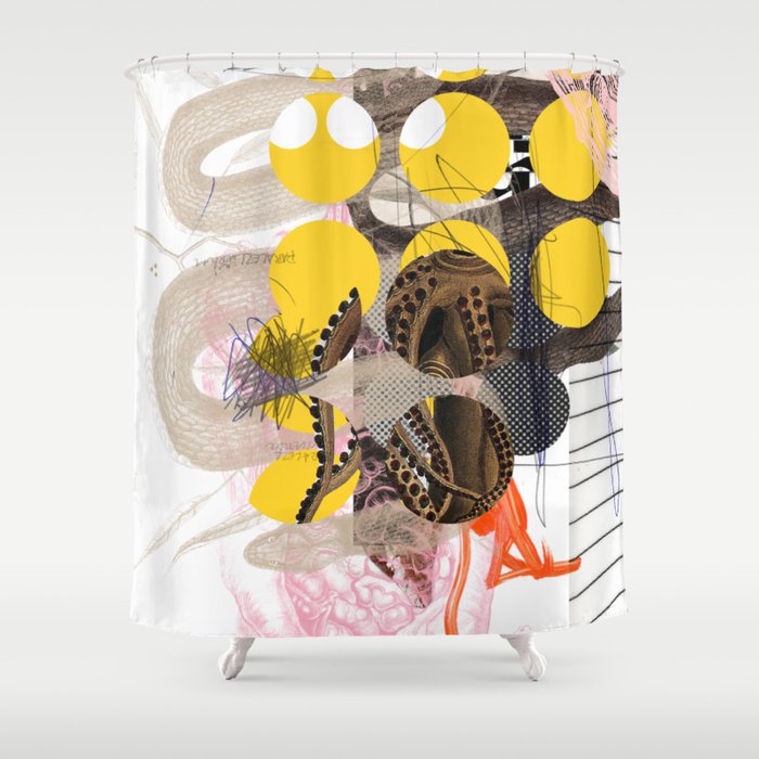 golden future show dream Shower Curtain Gallery Image 1