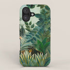 The Equatorial Jungle (1909) by Henri Rousseau iPhone Case Gallery Image 1