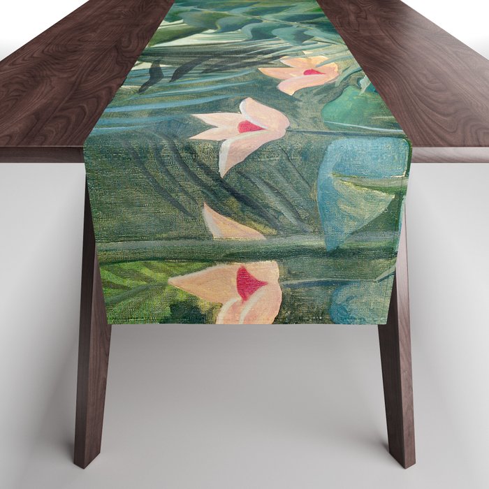 The Equatorial Jungle (1909) by Henri Rousseau Table Runner Gallery Image 1