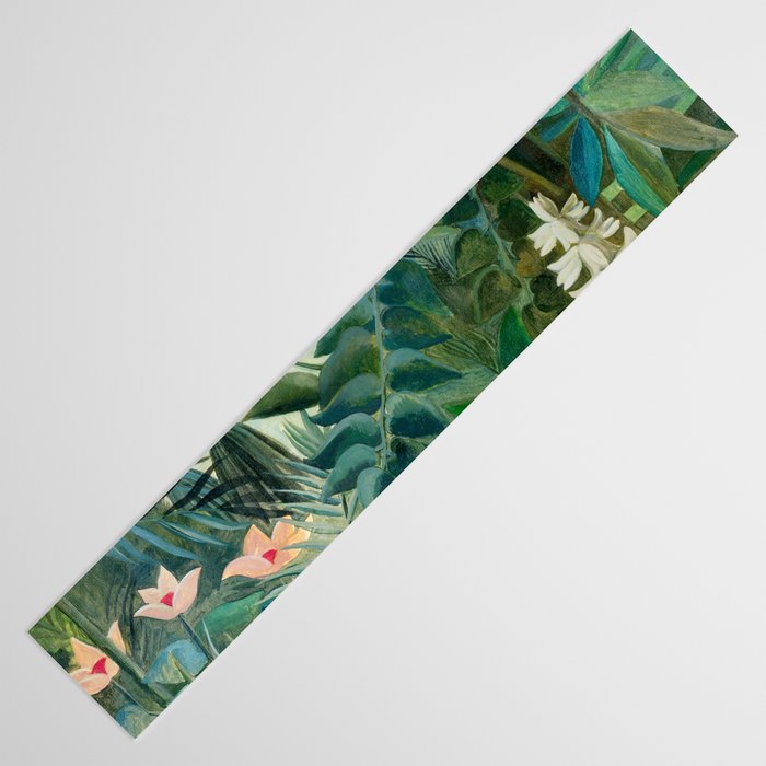 The Equatorial Jungle (1909) by Henri Rousseau Table Runner Gallery Image 3