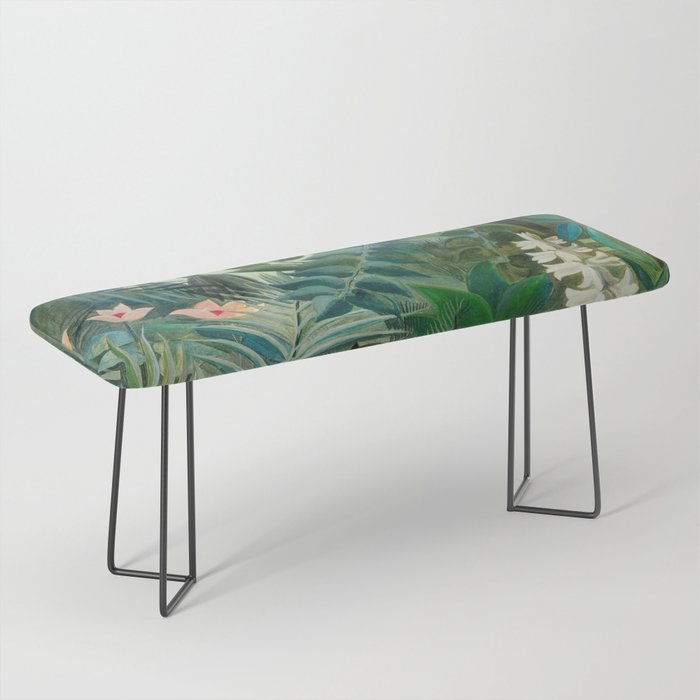 The Equatorial Jungle (1909) by Henri Rousseau Bench Gallery Image 1