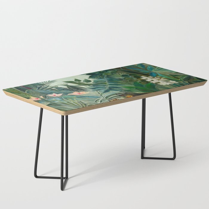 The Equatorial Jungle (1909) by Henri Rousseau Coffee Table Gallery Image 1