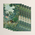 The Equatorial Jungle (1909) by Henri Rousseau Wrapping Paper Gallery Image 3