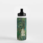 The Equatorial Jungle (1909) by Henri Rousseau Water Bottle Gallery Image 2
