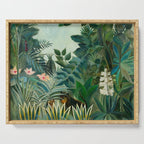 The Equatorial Jungle (1909) by Henri Rousseau Serving Tray Gallery Image 1