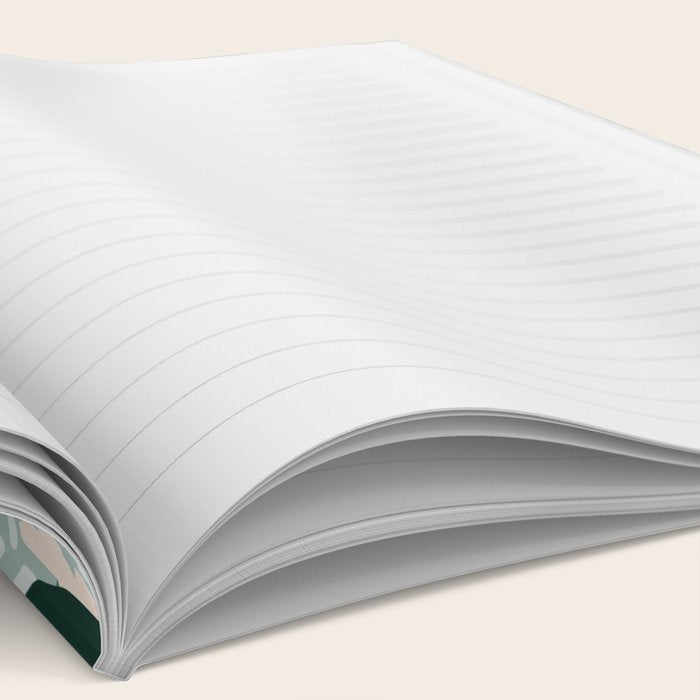 Klimt flowers light blue Notebook Gallery Image 2