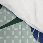 Klimt flowers light blue Comforter Gallery Image 4