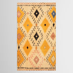 Moroccan Berber Rug Design No.75 - Yellow Tablecloth Gallery Image 2