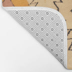 Moroccan Berber Rug Design No.75 - Yellow Bath Mat Gallery Image 2