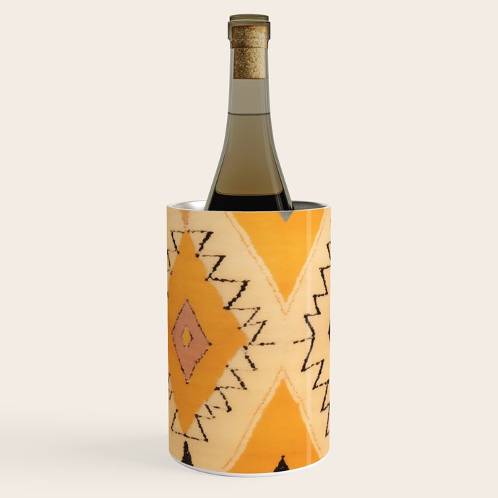 Moroccan Berber Rug Design No.75 - Yellow Wine Chiller Gallery Image 2
