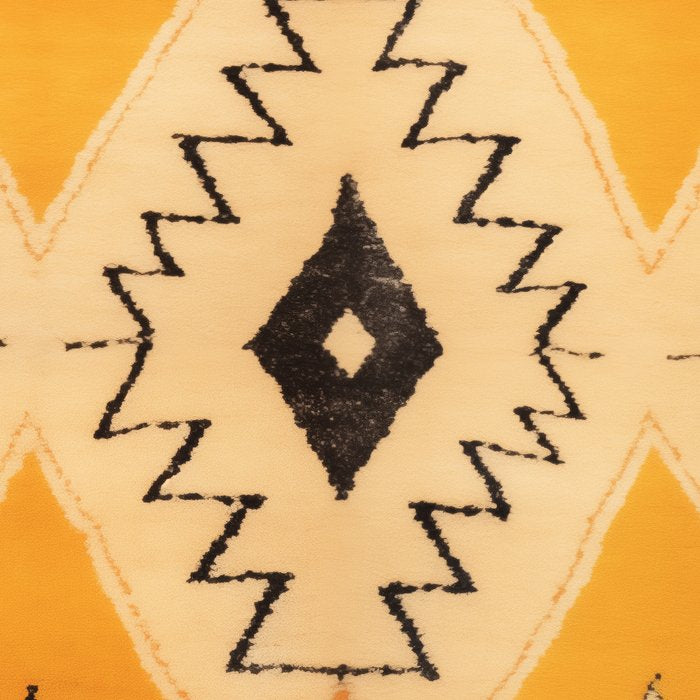 Moroccan Berber Rug Design No.75 - Yellow Coffee Mug Gallery Image 2
