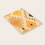 Moroccan Berber Rug Design No.75 - Yellow Notebook Gallery Image 3