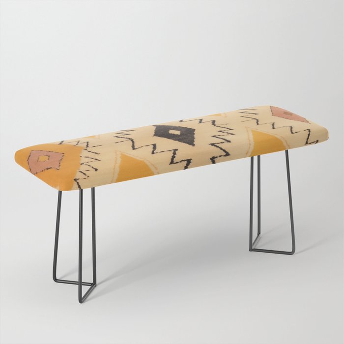Moroccan Berber Rug Design No.75 - Yellow Bench Gallery Image 1