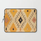 Moroccan Berber Rug Design No.75 - Yellow Laptop Sleeve Gallery Image 1