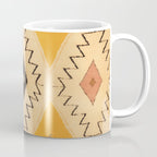 Moroccan Berber Rug Design No.75 - Yellow Coffee Mug Gallery Image 1