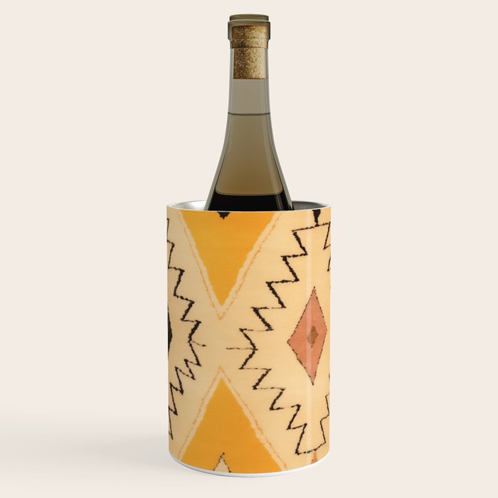 Moroccan Berber Rug Design No.75 - Yellow Wine Chiller Gallery Image 3