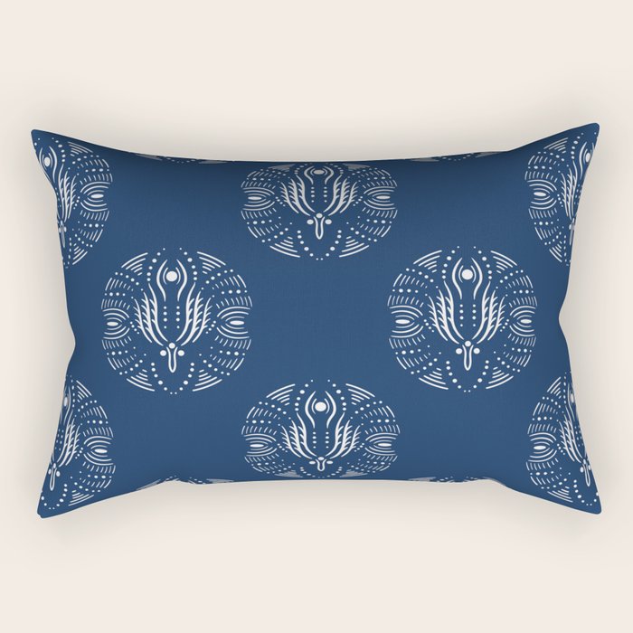 Sacred Mandala Rectangular Pillow Gallery Image 2