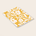 Tropical Vines Pattern - Gold Yellow Notebook Gallery Image 3