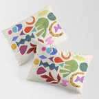 Green Flower Pillow Sham Gallery Image 3