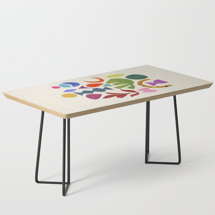 Green Flower Coffee Table Gallery Image 1
