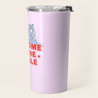 welcome to the jungle - retro tiger Travel Mug Gallery Image 2