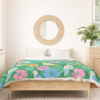 Parakeet Paradise Duvet Cover Gallery Image 3