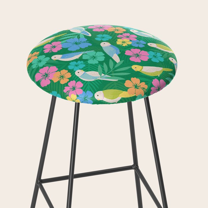 Parakeet Paradise Stool Gallery Image 2