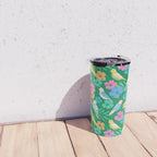 Parakeet Paradise Travel Mug Gallery Image 4