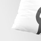 Black cat with flute Pillow Sham Gallery Image 4