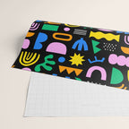 Fun colorful abstract summer shape pattern Wrapping Paper Gallery Image 2