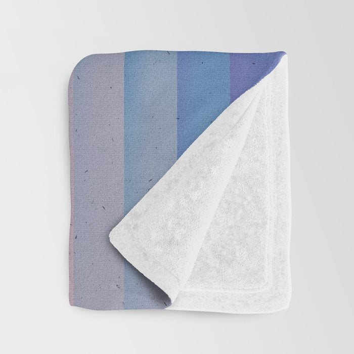 Geometric Rainbow Throw Blanket Gallery Image 3