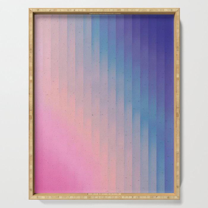 Geometric Rainbow Serving Tray Gallery Image 1