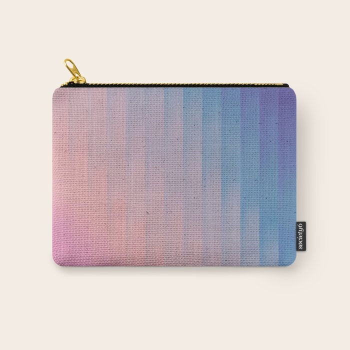 Geometric Rainbow Carry All Pouch Gallery Image 1