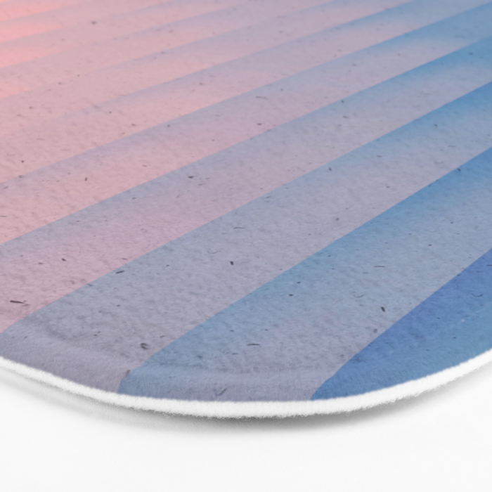 Geometric Rainbow Bath Mat Gallery Image 3