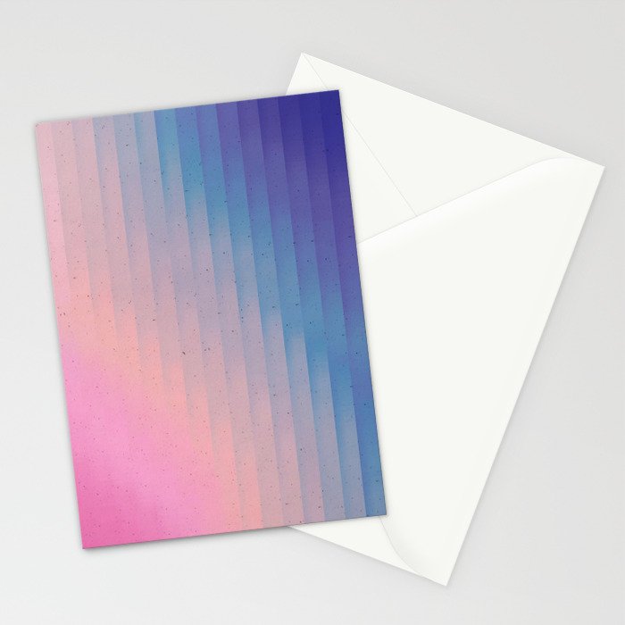 Geometric Rainbow Stationery Card Gallery Image 2
