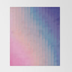 Geometric Rainbow Throw Blanket Gallery Image 2