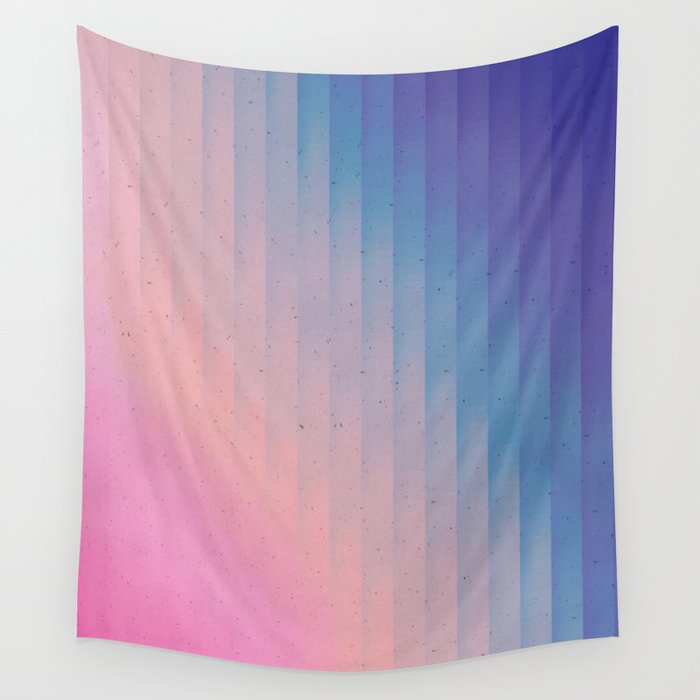 Geometric Rainbow Wall Tapestry Gallery Image 1
