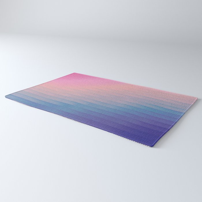 Geometric Rainbow Rug Gallery Image 3
