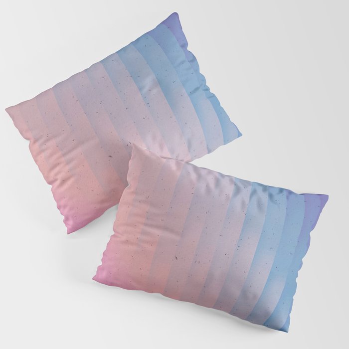 Geometric Rainbow Pillow Sham Gallery Image 3