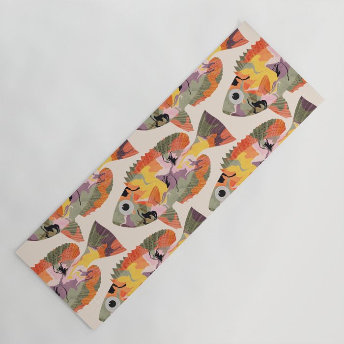 Tropical fish II Yoga Mat Gallery Image 1