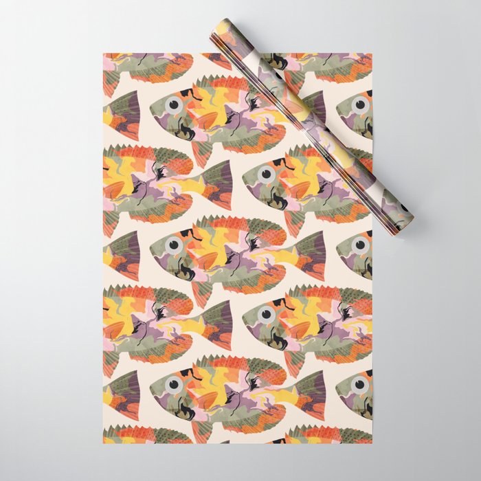 Tropical fish II Wrapping Paper Gallery Image 1