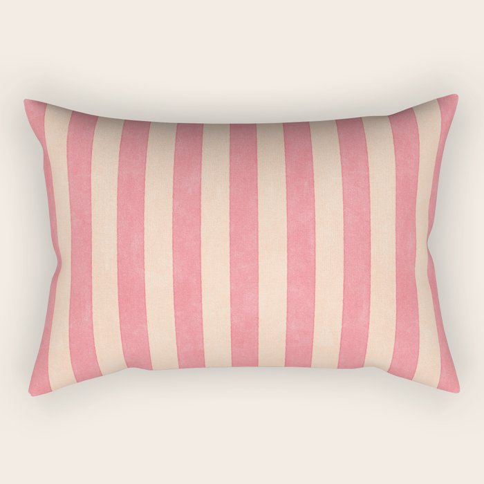 STRIPES 001 K - Lollipop Rectangular Pillow Gallery Image 1