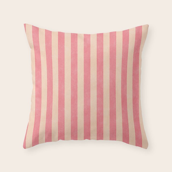 STRIPES 001 K - Lollipop Throw Pillow Gallery Image 6